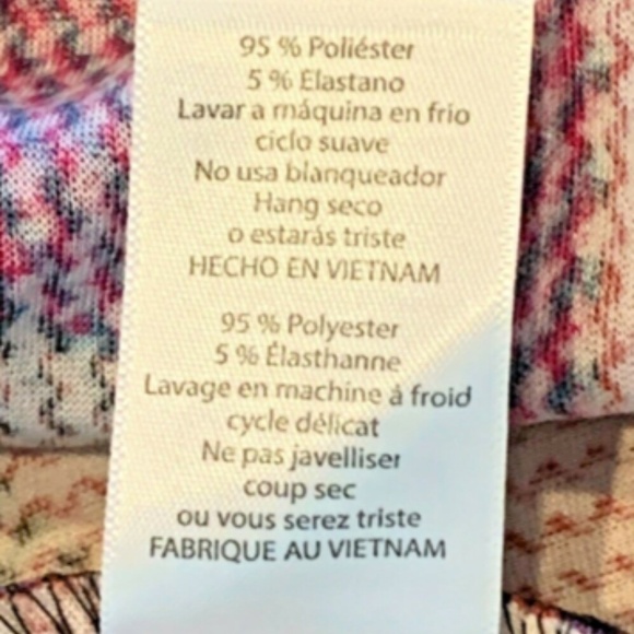 LulaRoe Nicole Stretch Fit & Flare Drop Waist Pullover Sz S Colorful Dress #229E - Picture 6 of 6